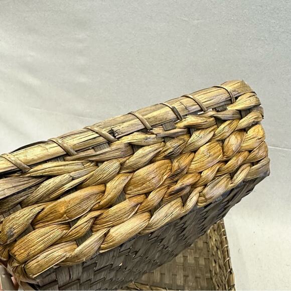 Set of 3 Farmhouse Chic seagrass woven baskets w/ chalkboard labels Hobby Lobby - Picture 11 of 13